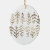 Metaaldenbomen - goud keramisch ornament (Rechts)