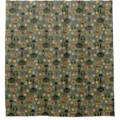 Metaaldetecterend douchegordijn (Voorkant)