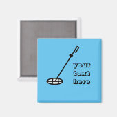 metaaldetecterende magneet (Voorkant / Achterkant)