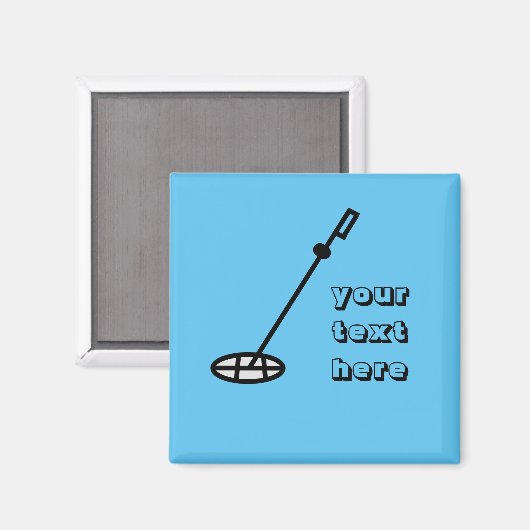 metaaldetecterende magneet (Voorkant / Achterkant)