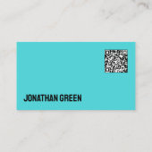 Metaaldetecterende QR Visitekaartje (Achterkant)