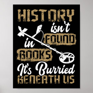 Metaaldetectie Archeologie Avontuur Metaal Detecte Poster