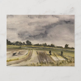 Metaaldetectie in de velden 2 briefkaart