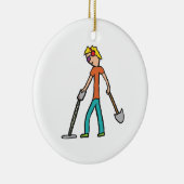 Metaaldetectie Keramisch Ornament (Rechts)