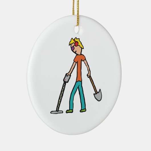 Metaaldetectie Keramisch Ornament (Rechts)