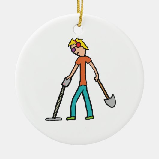 Metaaldetectie Keramisch Ornament (Voorkant)