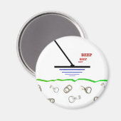 Metaaldetectie Magneet (Voorkant / Achterkant)