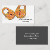 Metaaldetectie Relics Locks Detectorist Visitekaartje (Voorkant / Achterkant)