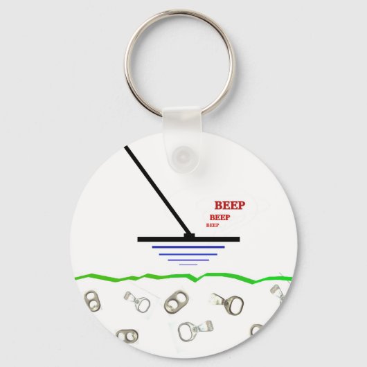 Metaaldetectie Sleutelhanger (Voorkant)