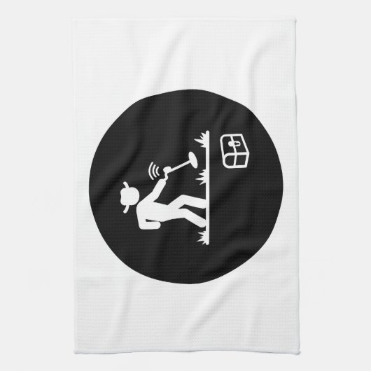 Metaaldetectie Theedoek (Verticaal)