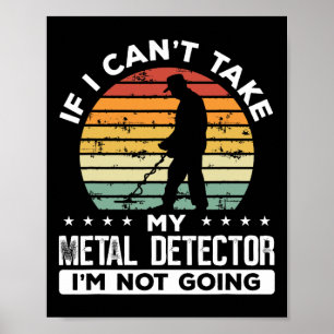 Metaaldetectie Treasure Hunter Metal Dete Poster