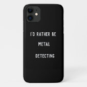 METAALDETECTIE ZOU IK LIEVER Case-Mate iPhone CASE (Achterkant)