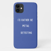 METAALDETECTIE ZOU IK LIEVER Case-Mate iPhone CASE (Achterkant)