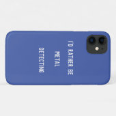 METAALDETECTIE ZOU IK LIEVER Case-Mate iPhone CASE (Achterkant (horizontaal))
