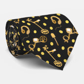 metaaldetectiepatroon van de detector stropdas (Opgerold)