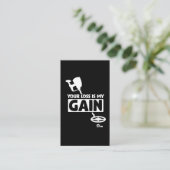 Metaaldetector Beach Coin Treasure Hunting Visitekaartje (Staand voorkant)