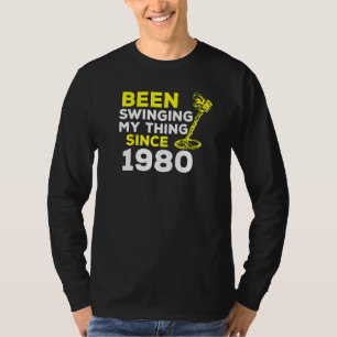 Metaaldetector gebruikt sinds 1980 H T-shirt