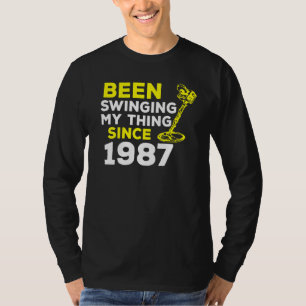 Metaaldetector gebruikt sinds 1987 H T-shirt