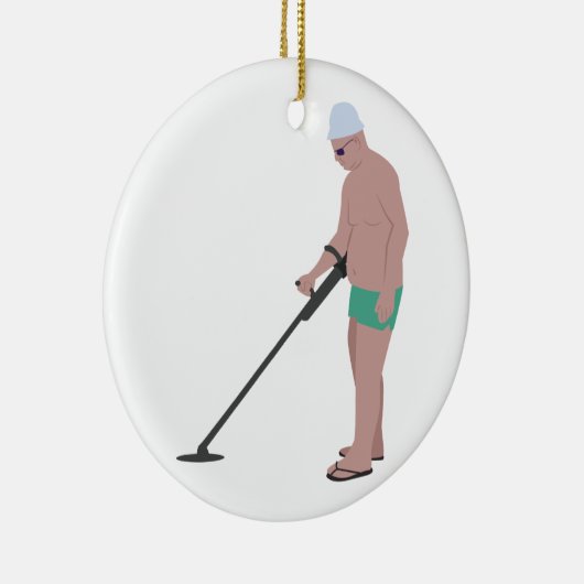 Metaaldetector Keramisch Ornament (Rechts)