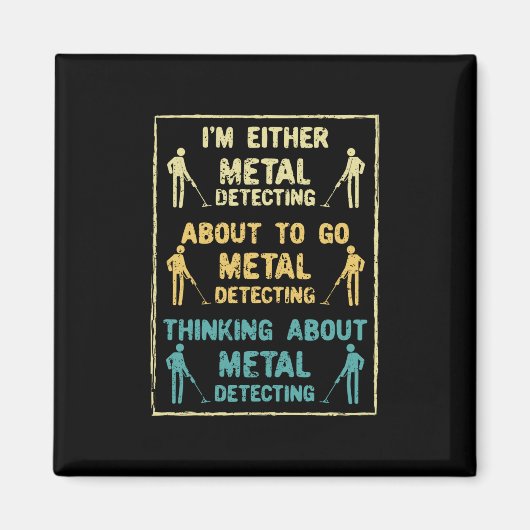 Metaaldetector Magneet (Voorkant)