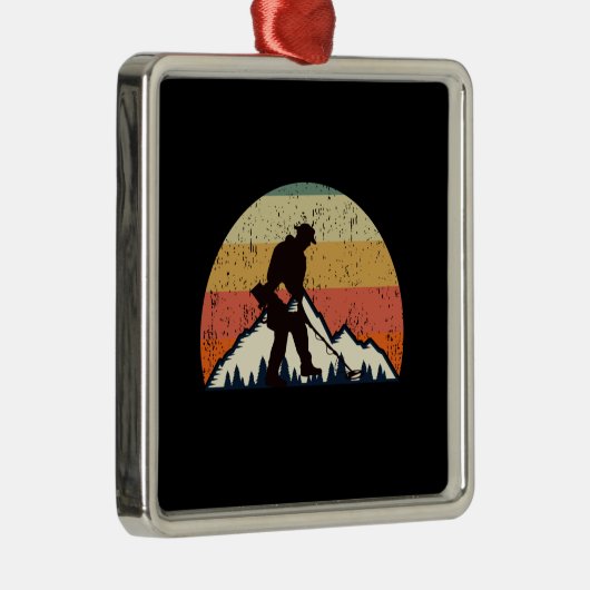  metaaldetector metalen ornament (Rechts)