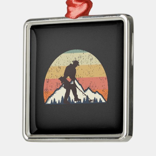 metaaldetector metalen ornament (Links)