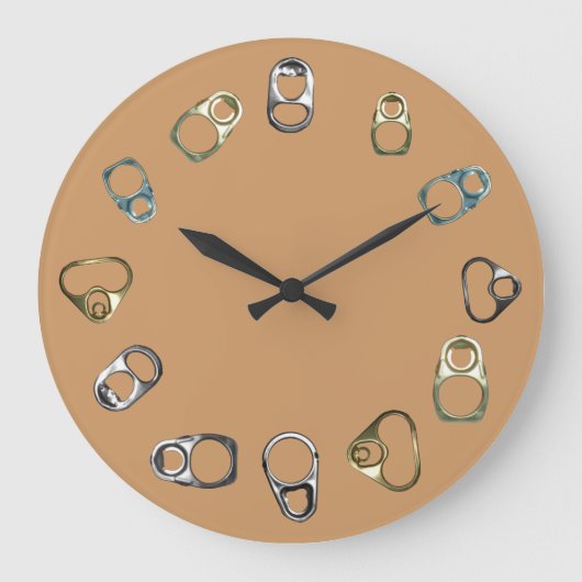 Metaaldetector Pull Tabs Sreasure Hunter Dirt Fish Grote Klok (Voorkant)