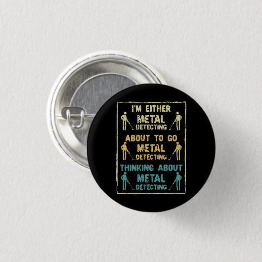 Metaaldetector Ronde Button 3,2 Cm (Voorkant /achterkant)