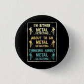 Metaaldetector Ronde Button 3,2 Cm (Voorkant)