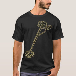Metaaldetector Schatzoeken Avontuur T-shirt