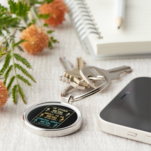 Metaaldetector Sleutelhanger (Zijkant)