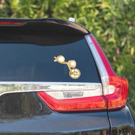 Metaaldetector Sticker (Auto Zijkant)