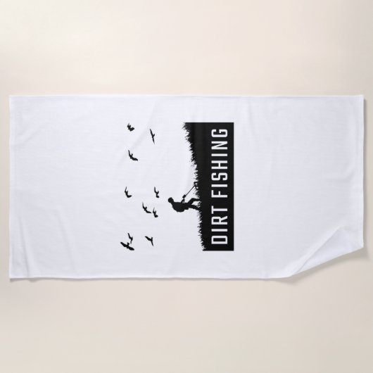 Metaaldetector Strandlaken (Voorkant)