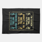 Metaaldetector Theedoek (Horizontaal)