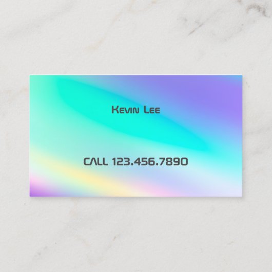 Metaaldetector Visitekaartje (Achterkant)