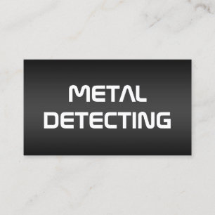 Metaaldetector Visitekaartje
