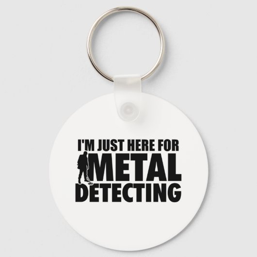 Metaaldetectors | Schatjager Gondels Cadeaus Sleutelhanger (Voorkant)