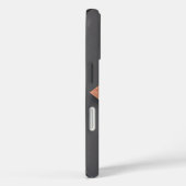 metaaldiamant van Roos Case-Mate iPhone Case (Achterkant / Rechts)
