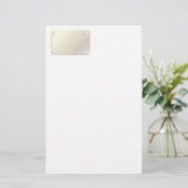 Metaaldiamantpatroon Briefpapier (Staand voorkant)