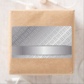 Metaaldiamantpatroon Etiket (Insitu)