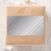 Metaaldiamantpatroon Etiket (Insitu)