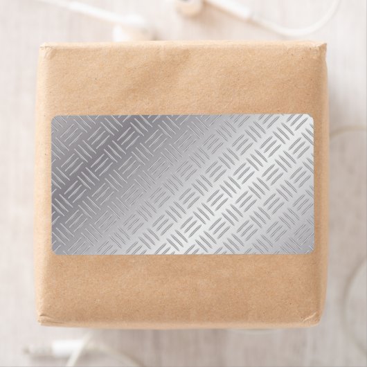 Metaaldiamantpatroon Etiket (Insitu)