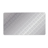 Metaaldiamantpatroon Etiket (Voorkant)