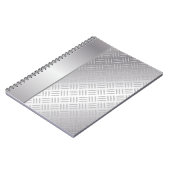 Metaaldiamantpatroon Notitieboek (Linkerzijde)