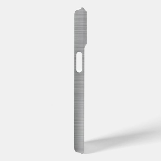 Metaaldraak geborsteld Case-Mate iPhone case (Achterkant / Rechts)