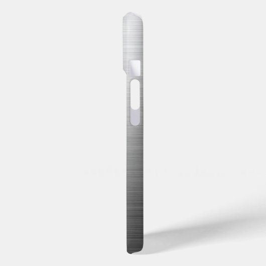 Metaaldraak geborsteld Case-Mate iPhone case (Achterkant / Links)