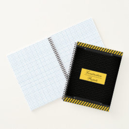 Metaaldrager voor vellen notitieboek