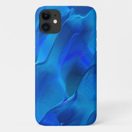 Metaalduinen in levendige blauwe kleur Case-Mate iPhone case