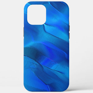 Metaalduinen in levendige blauwe kleuren Case-Mate iPhone case