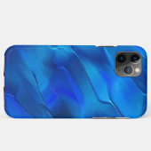 Metaalduinen in tonnen met levendige blauwe kleur Case-Mate iPhone case (Achterkant (horizontaal))